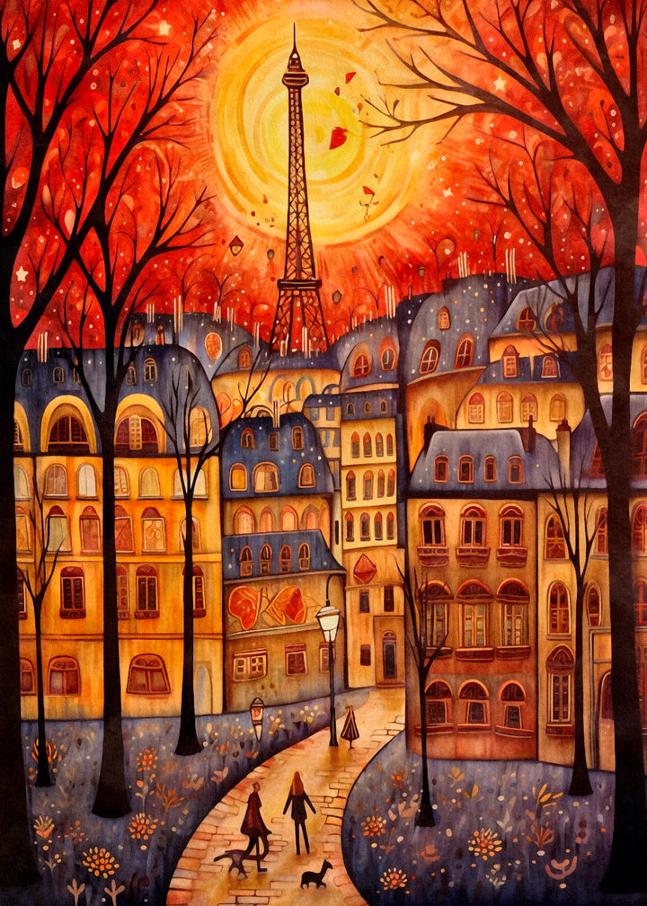 World cities: Paris | Kaart Fripperies