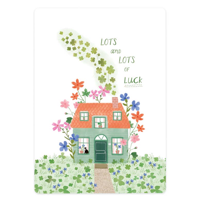 The Lemonbird kaart Lots and lots of luck | Kaart The Lemonbird