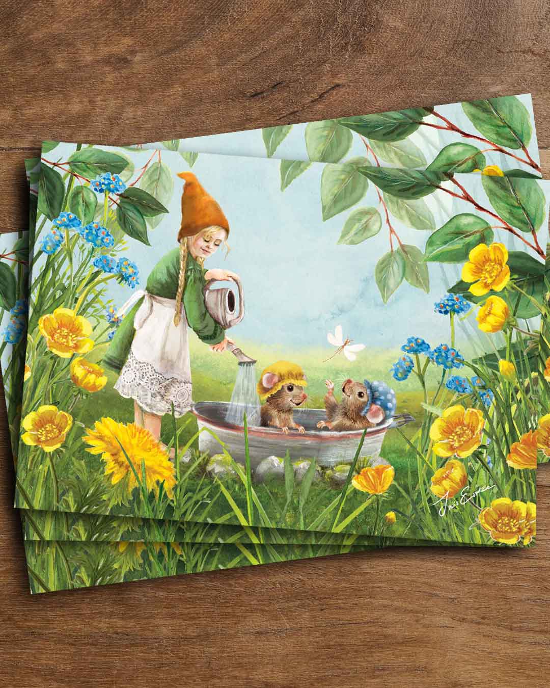 April Showers | Kaart Iris Esther