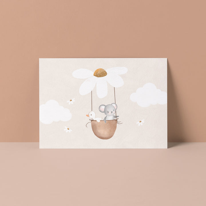 Muis en eend | Kaart Studio Poppybird