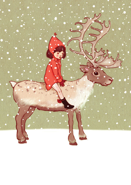 Me & My Reindeer | Kaart Belle & Boo