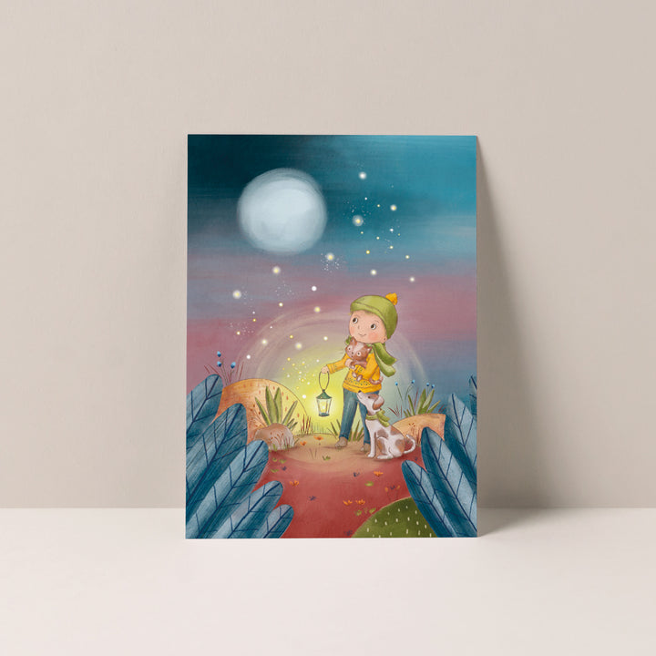 Maanlicht | Kaart Studio Poppybird