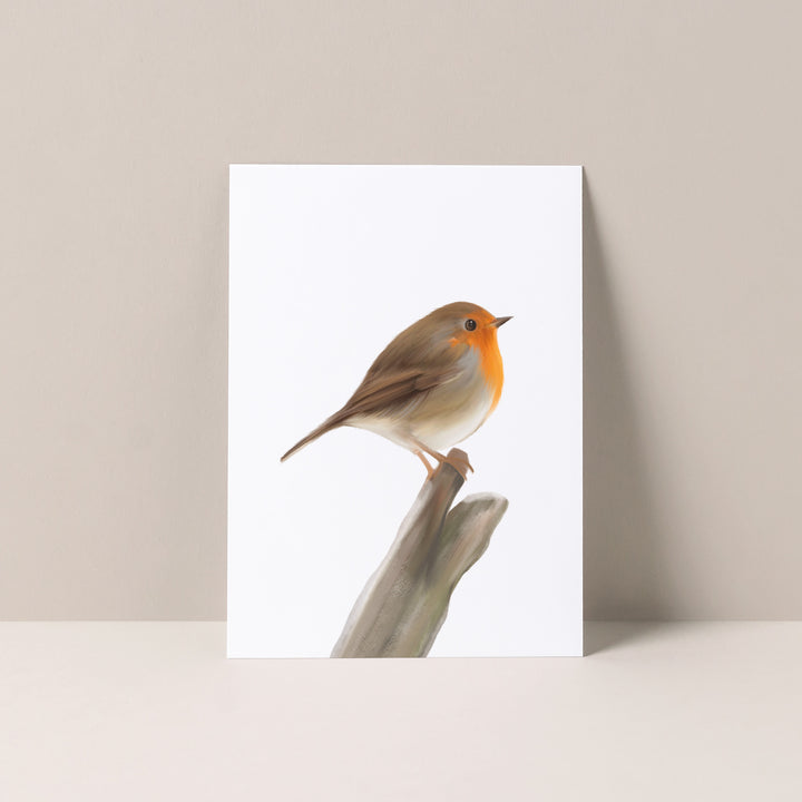Roodborstje | Kaart Studio Poppybird