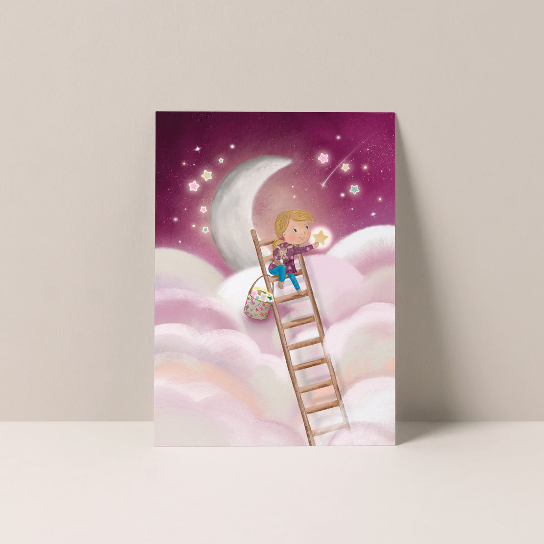 Sterren vangen | Kaart Studio Poppybird