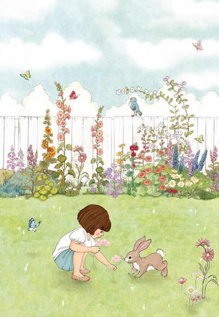 In the garden | Kaart Belle & Boo