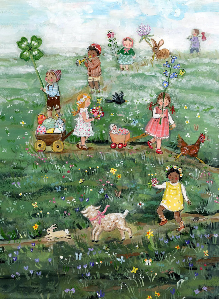 De lente parade | Kaart Gwen van Knippenberg