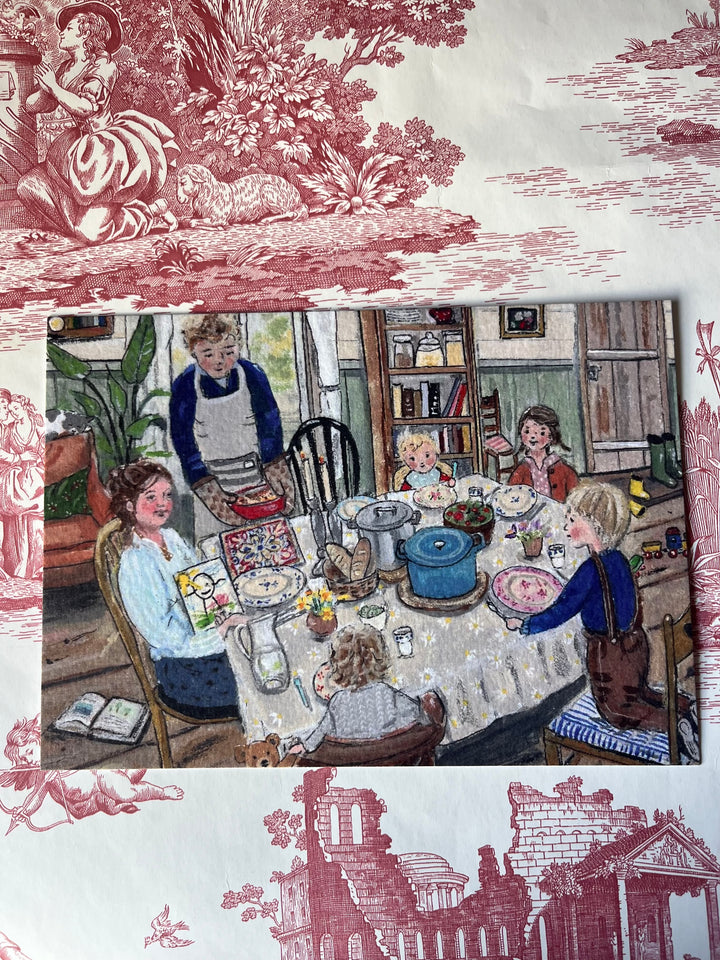 Aan tafel! | Kaart Gwen van Knippenberg
