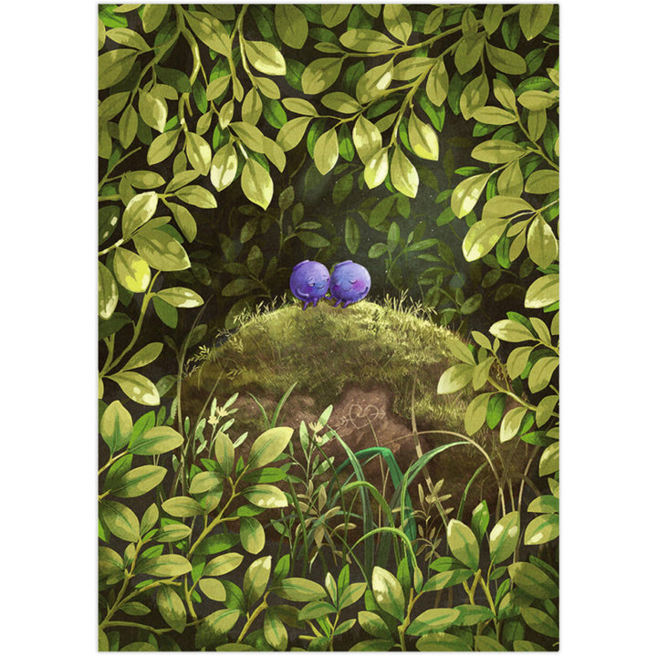 Blueberry's in love | Kaart Inkognito