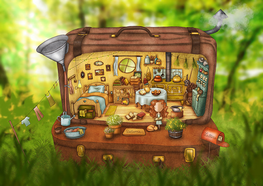 160 - Tiny Bubble | Kaart Ila Illustrations