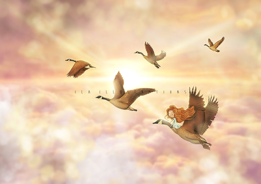 171 - The Flight | Kaart Ila Illustrations