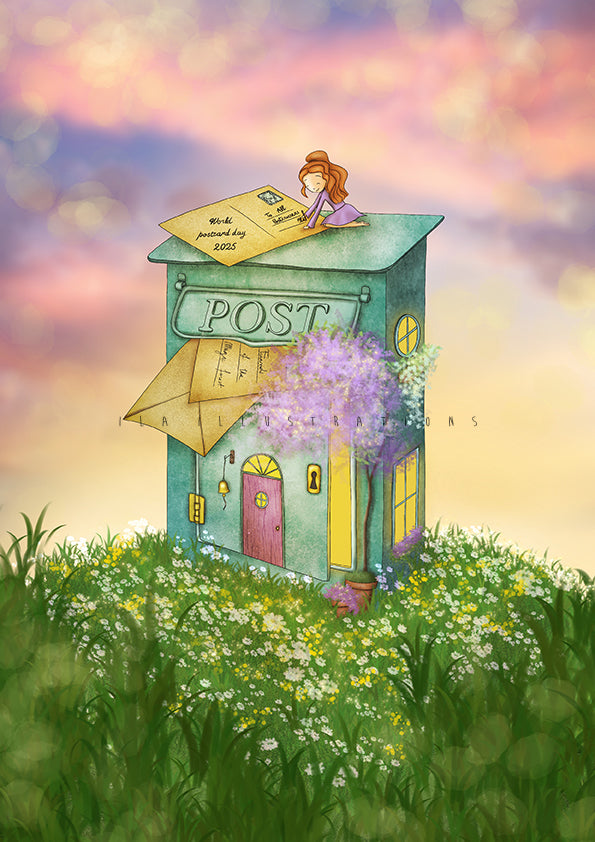 172 - World Postcard Day 2025 | Kaart Ila Illustrations