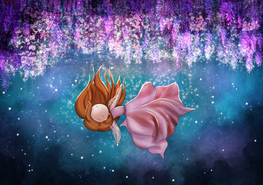 153 - Wisteria Dream| Kaart Ila Illustrations (kopie)