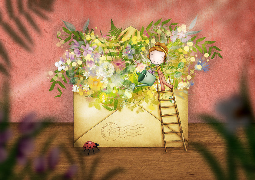 149 - Spring Envelope | Kaart Ila Illustrations