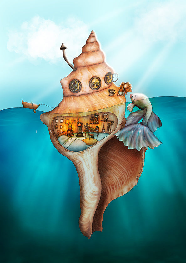 130 - The Shell | Kaart Ila Illustrations