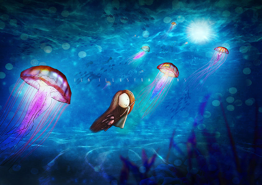 115 - Follow me | Kaart Ila Illustrations