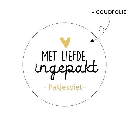 Pakjespiet | Sluitstickers 10st