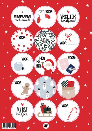 Weihnachten 2022 | Aufkleberblatt