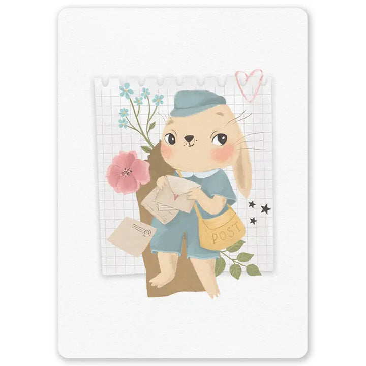 Post bunny | Kaart Little Lefty Lou