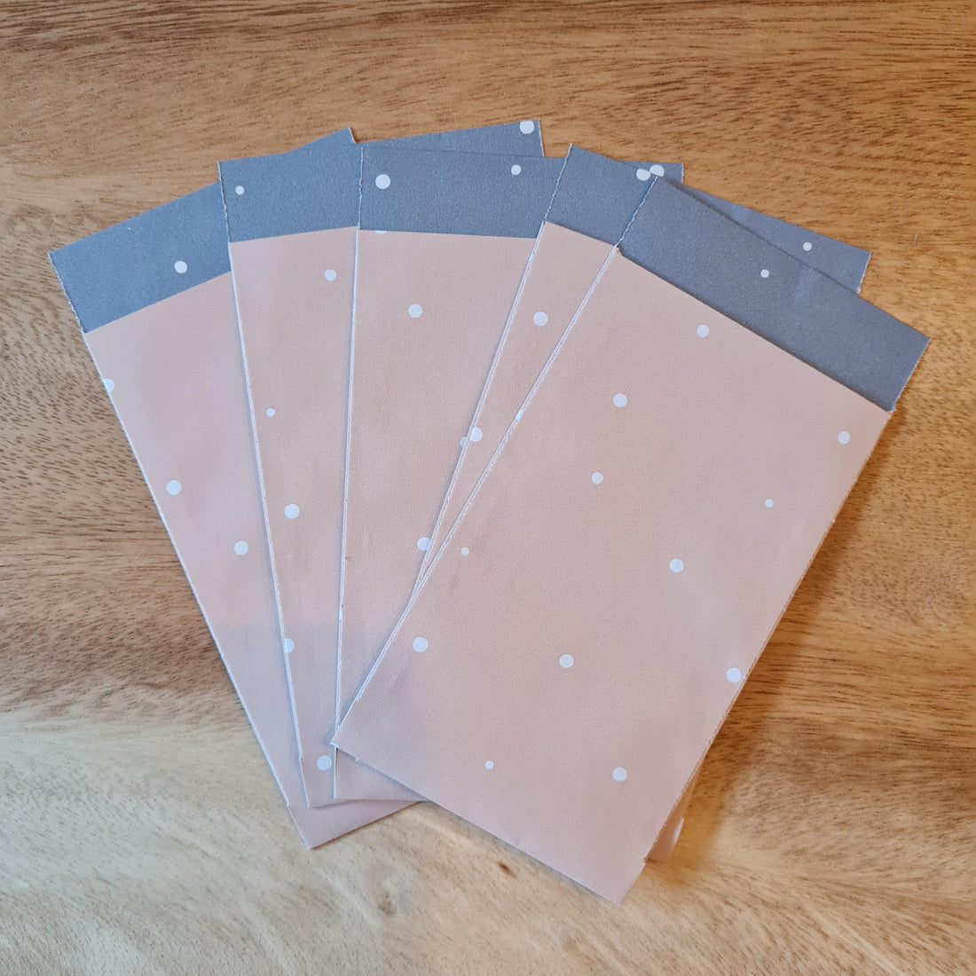 Kleiner Punkt Pink| Geschenktüten 5 Stk