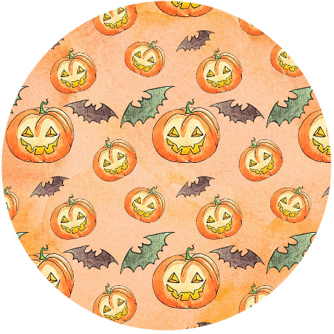 Pompoenen| Sluitstickers 10st.