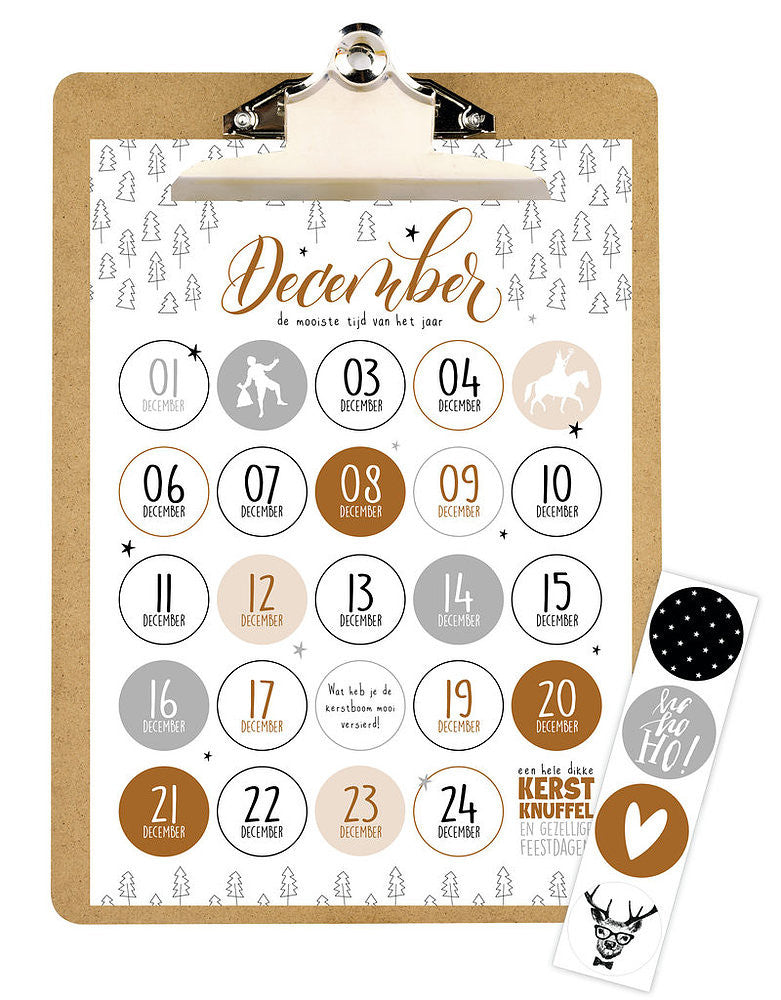 Aftelkalender Kerst