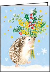 Igel im Winter | Mini-Karte Edition Gollong