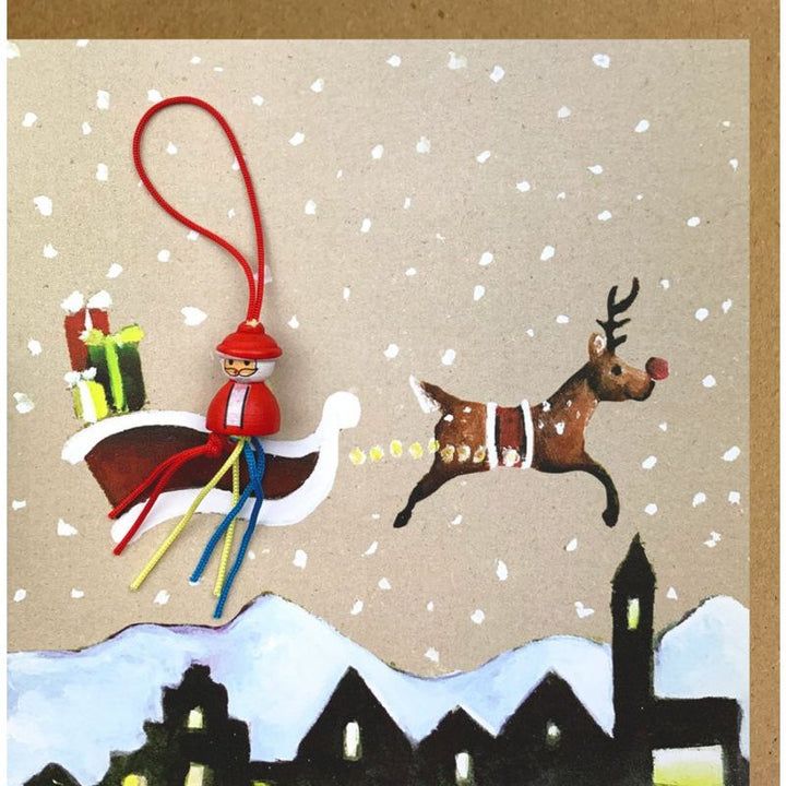 Wenskaart Santa claus | Sidedish