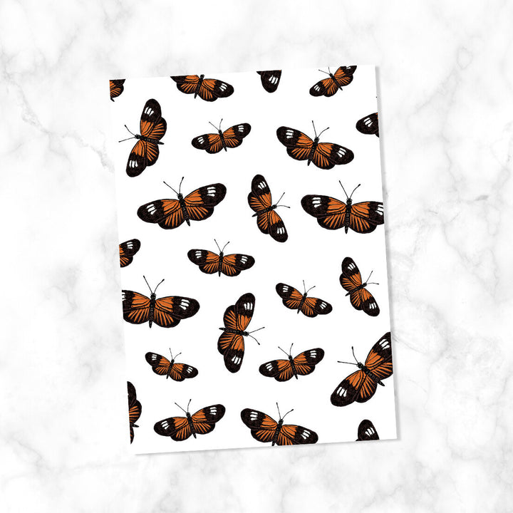 Vlinders oranje| Kaart Kaartstudio