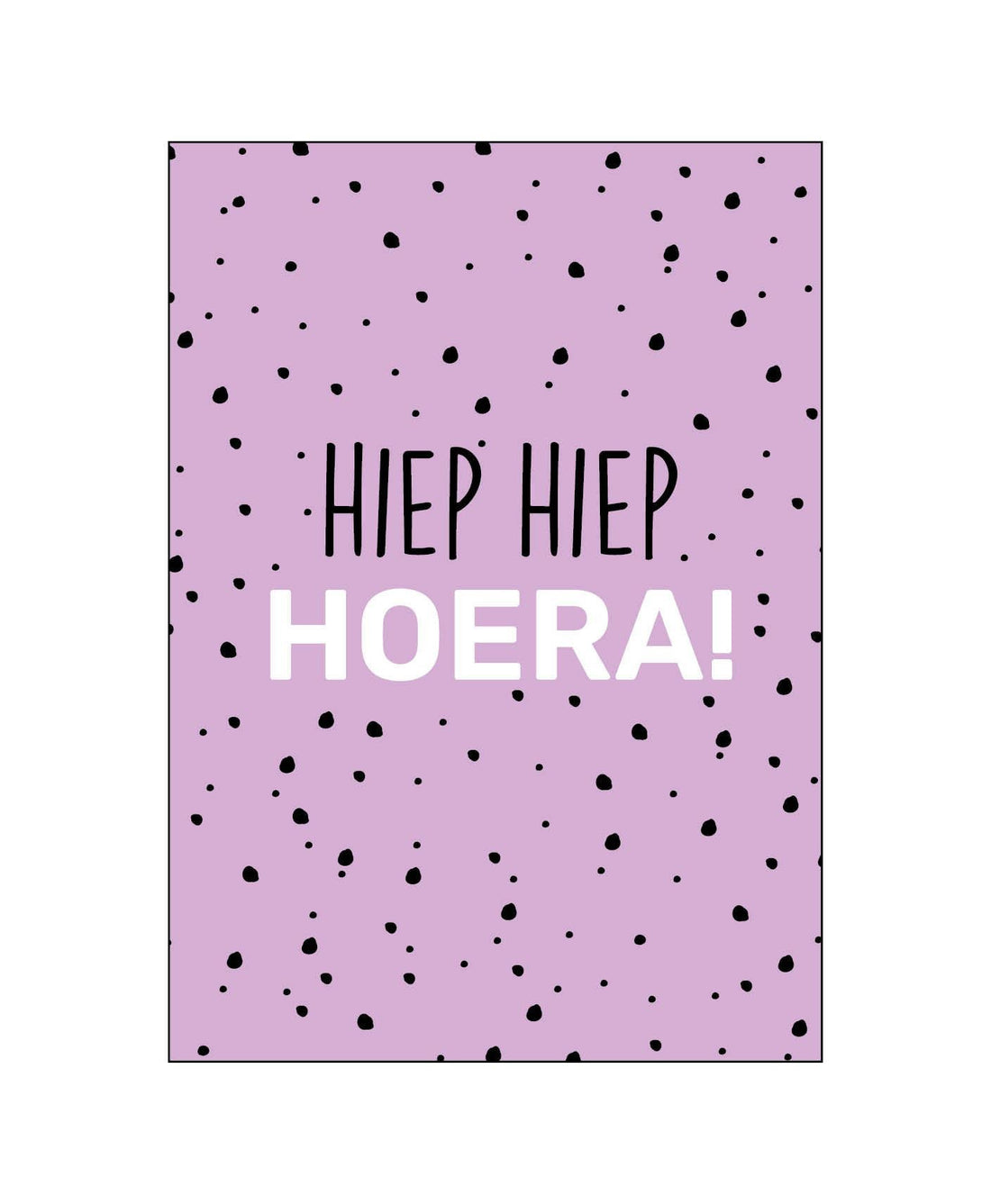 Hiep hiep hoera!| Kaart KP