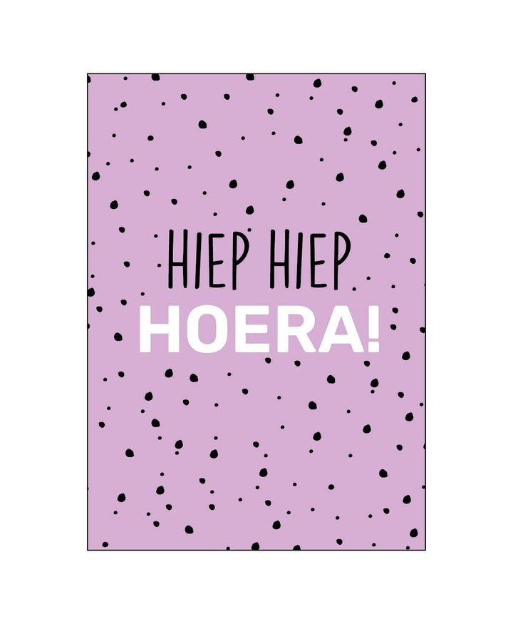 Hiep hiep hoera!| Kaart KP