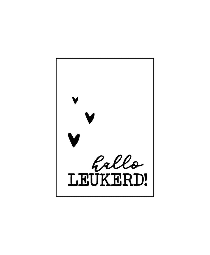 Hallo leukerd| Cadeaukaart KP