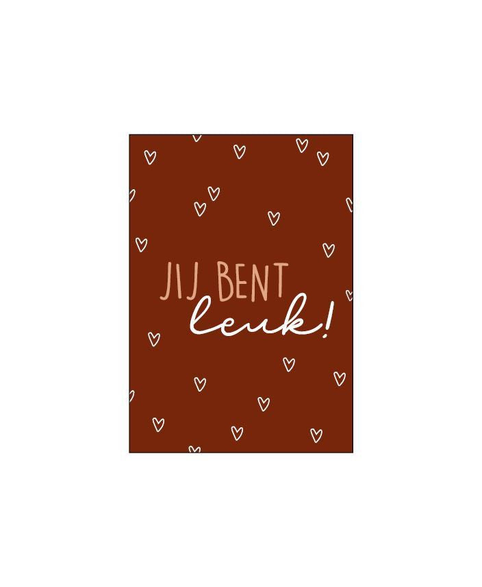 Jij bent leuk| Cadeaukaart KP