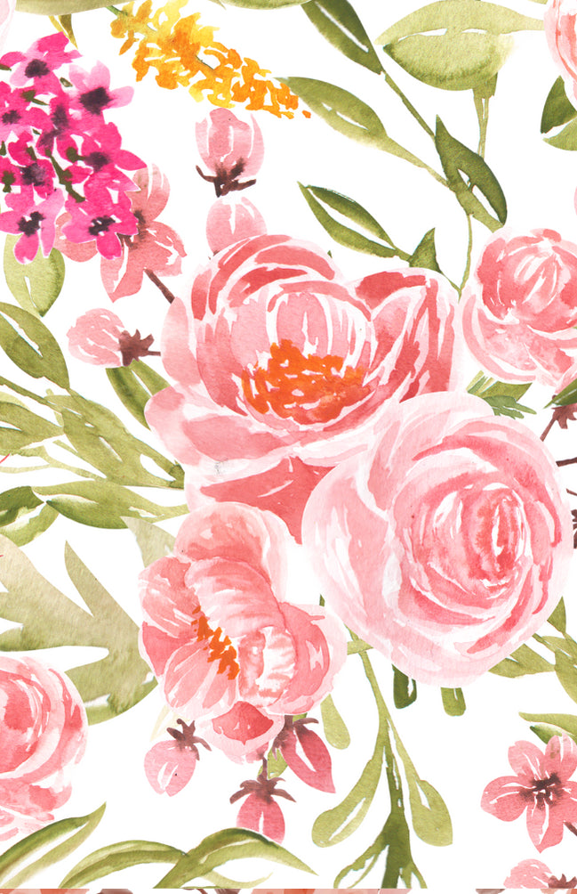 Flowers print (4)| Minikaart Fripperies