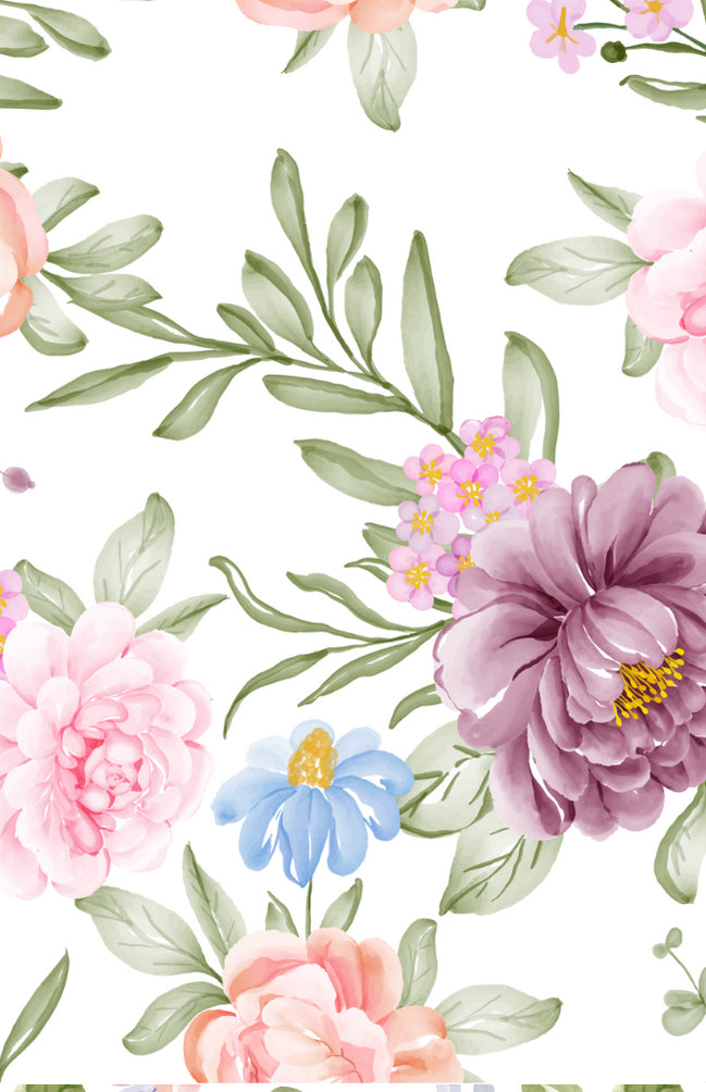 Flowers print (8)| Minikaart Fripperies
