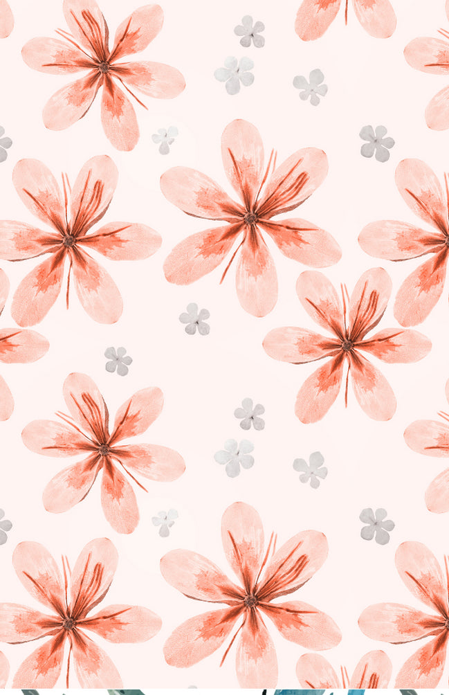 Flowers print (10)| Minikaart Fripperies