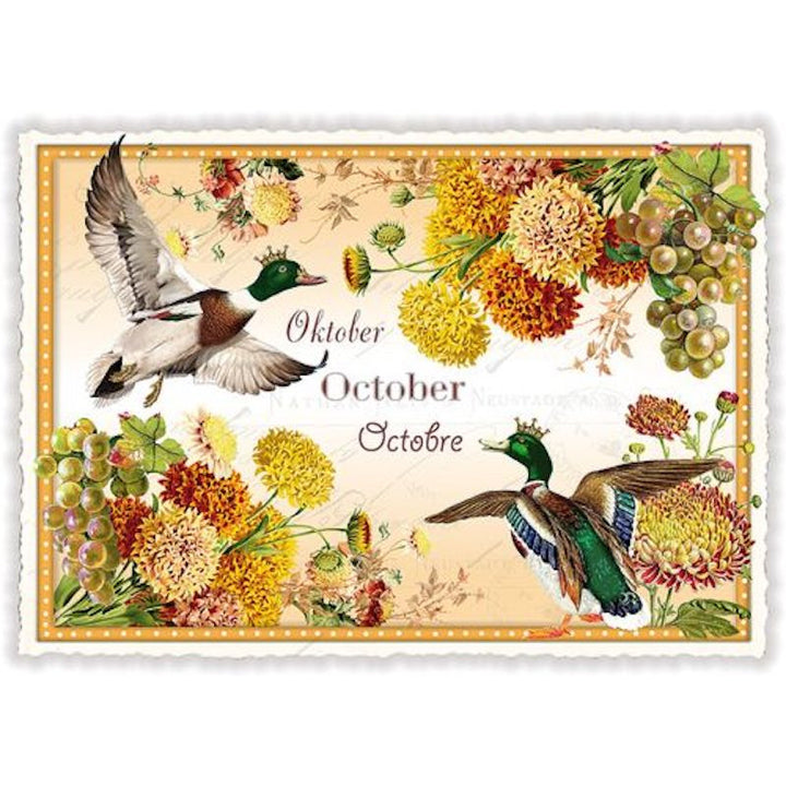 Oktober| Kaart Edition Tausendschön