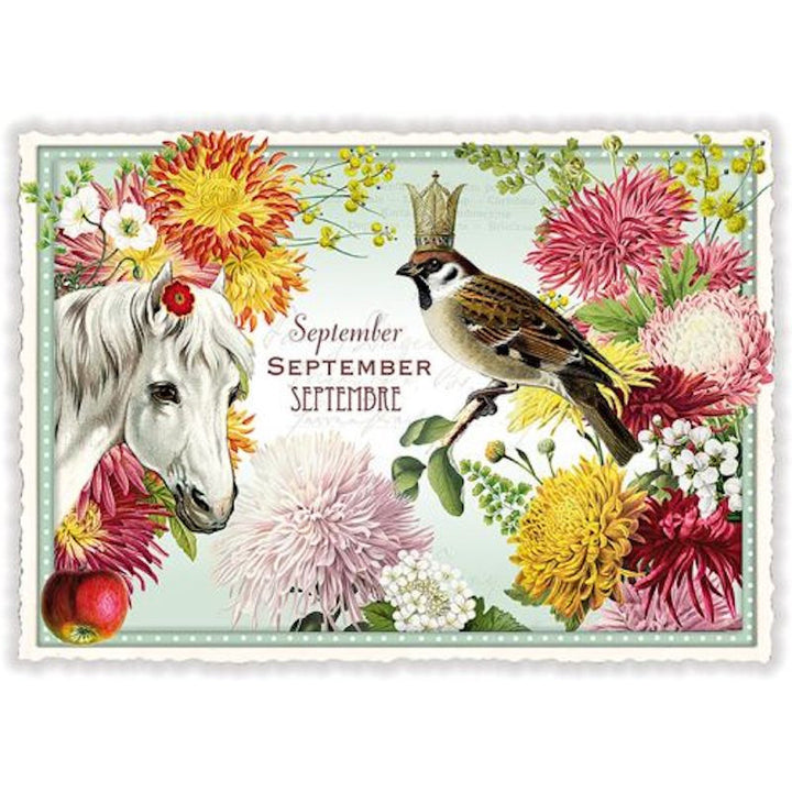 September| Kaart Edition Tausendschön