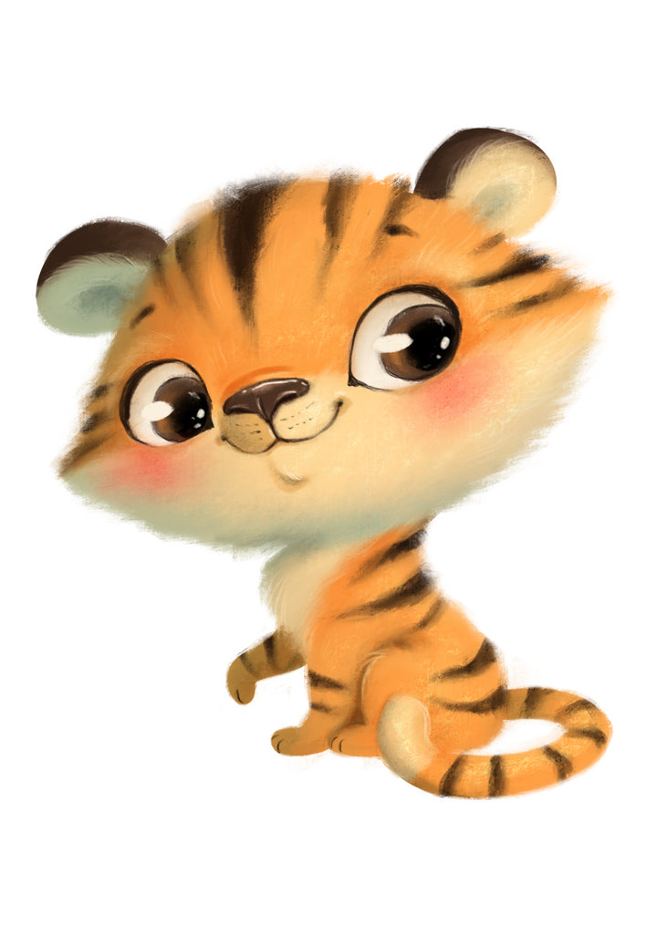 Tijger| Kaart Fripperies