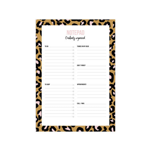 Creatively organized | A5 notitieblok