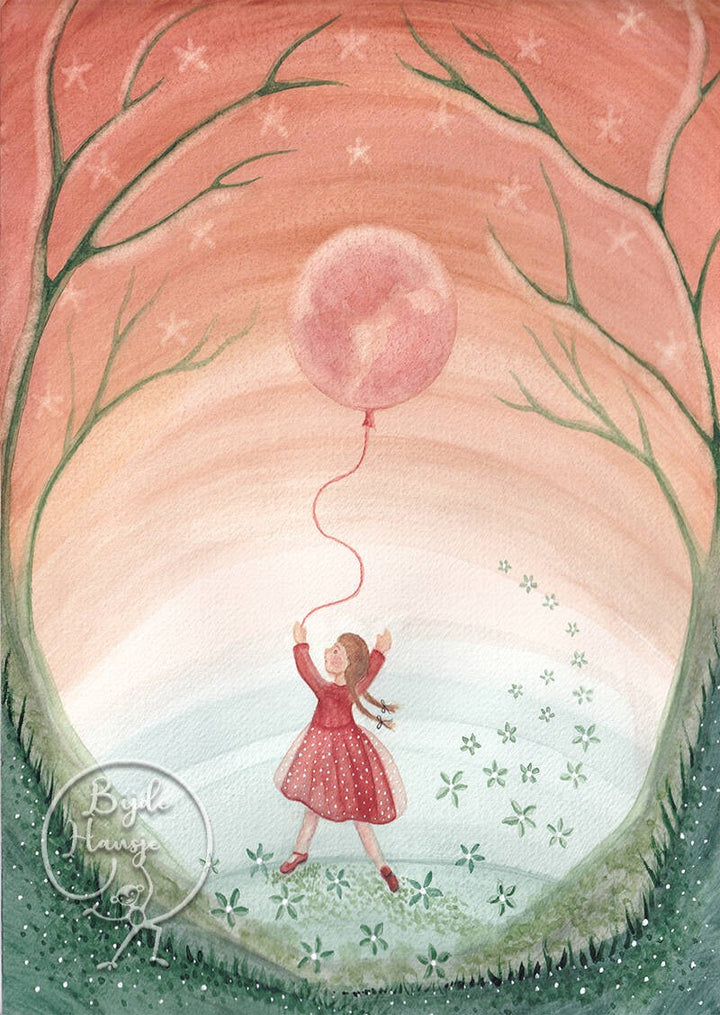 Mädchen mit Ballon | Smartie