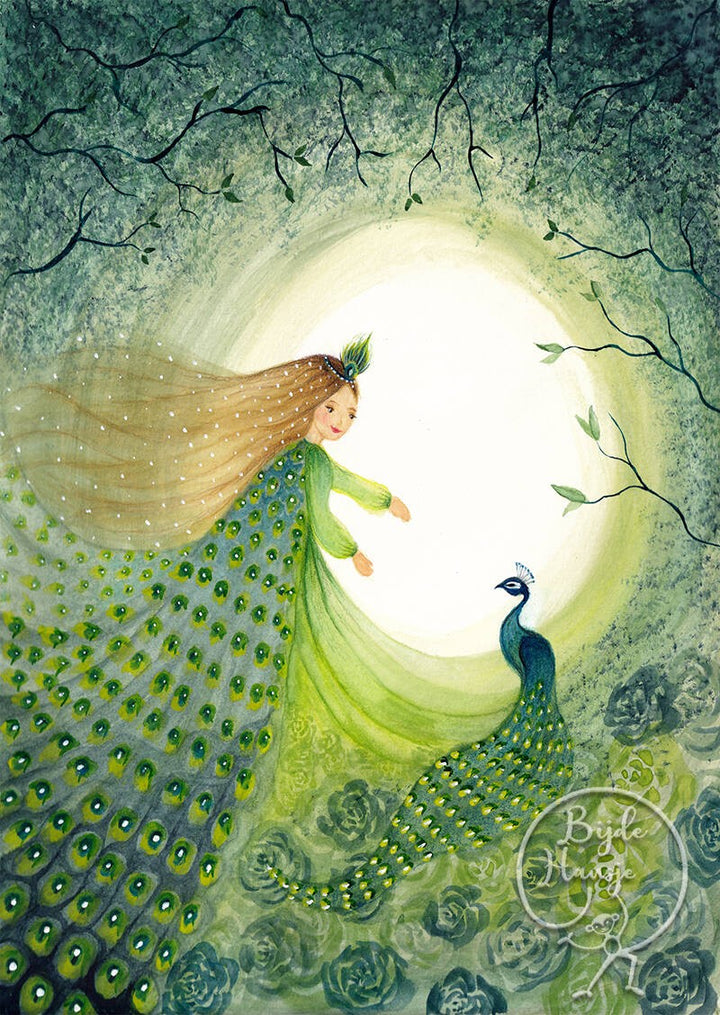 Peacock princess| Bijdehansje