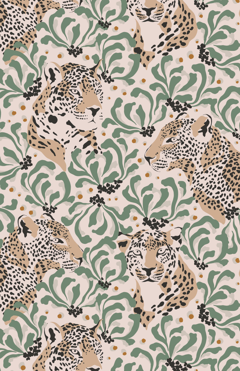Minikaart | Magic Jungle Leopard