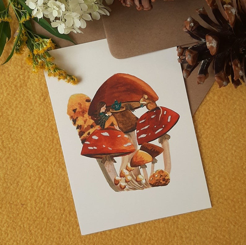 Paddestoelen thee| Esther Bennink