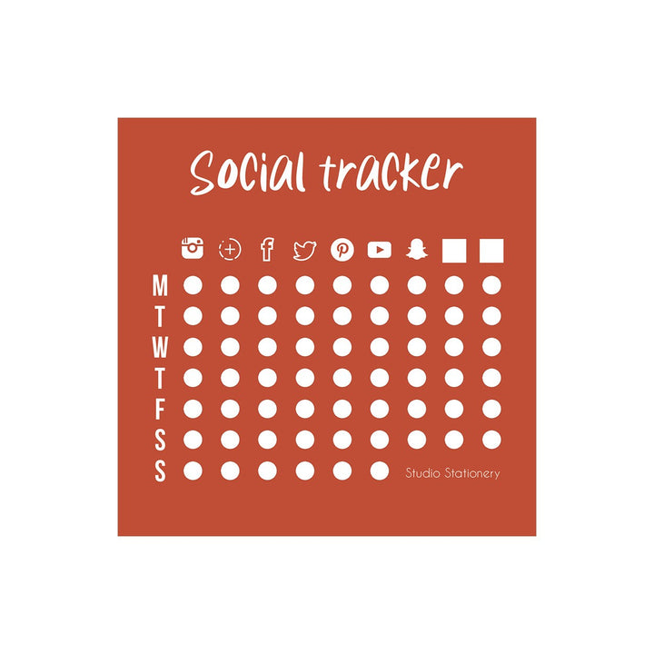 Mini Social tracker
