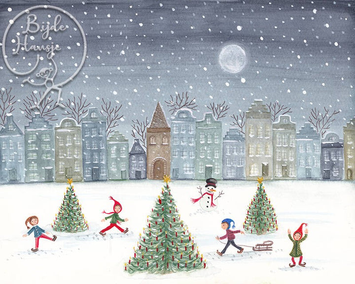 Christmas skating | Bijdehansje