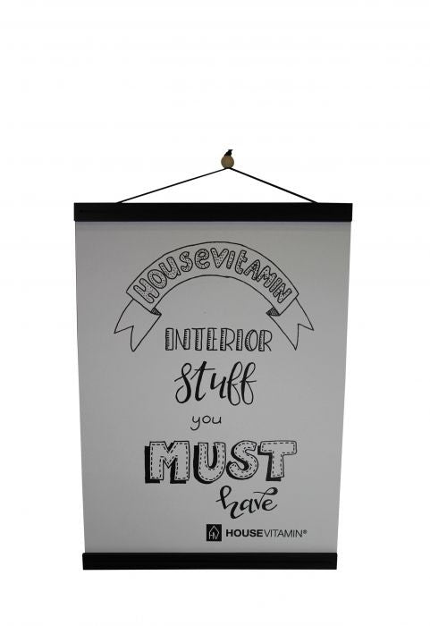 Posterhouder A3 zwart