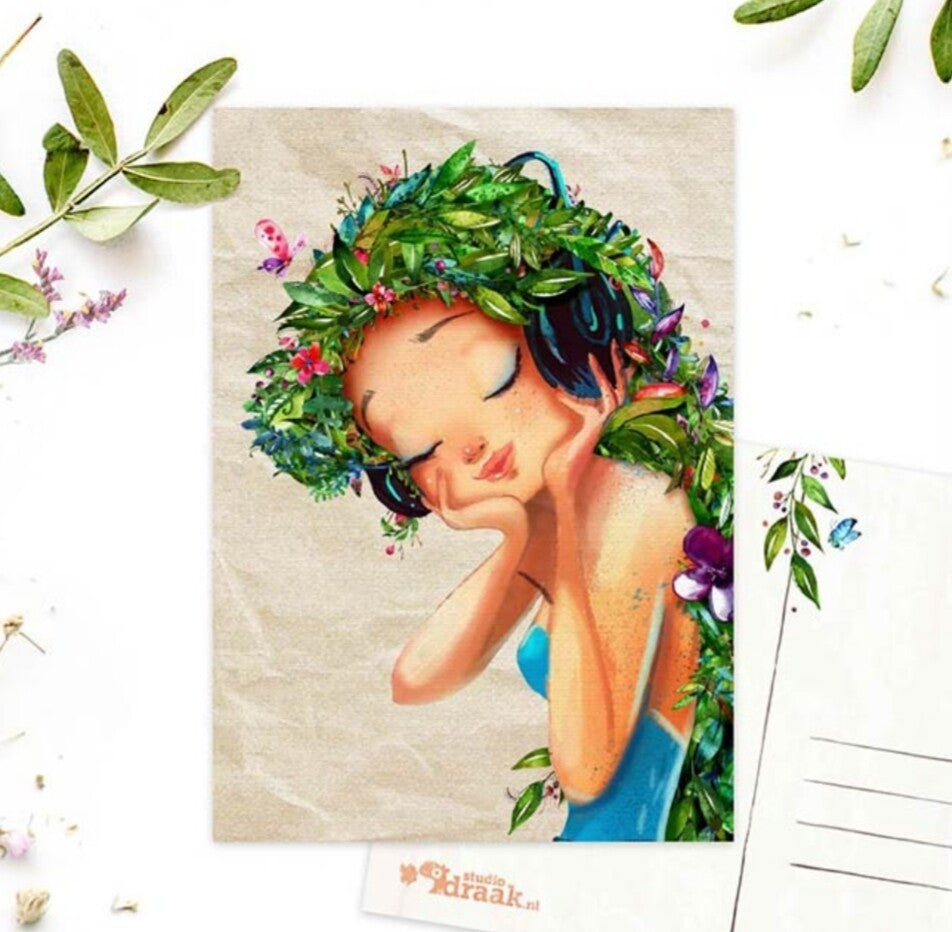 Femmes floral - Muziek | Kaart Studio Draak
