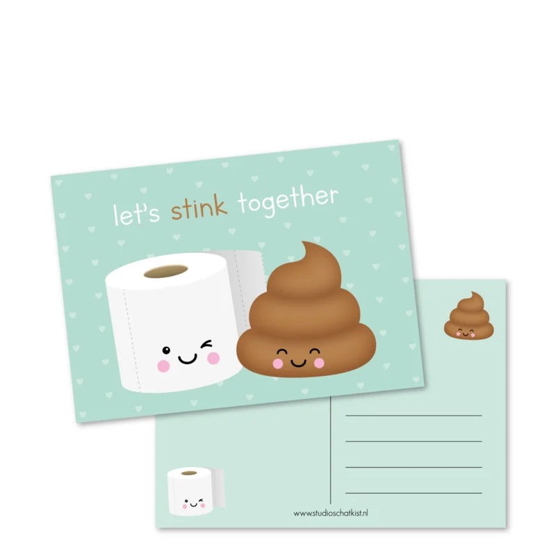 Let's stink together | Studio Schatkist