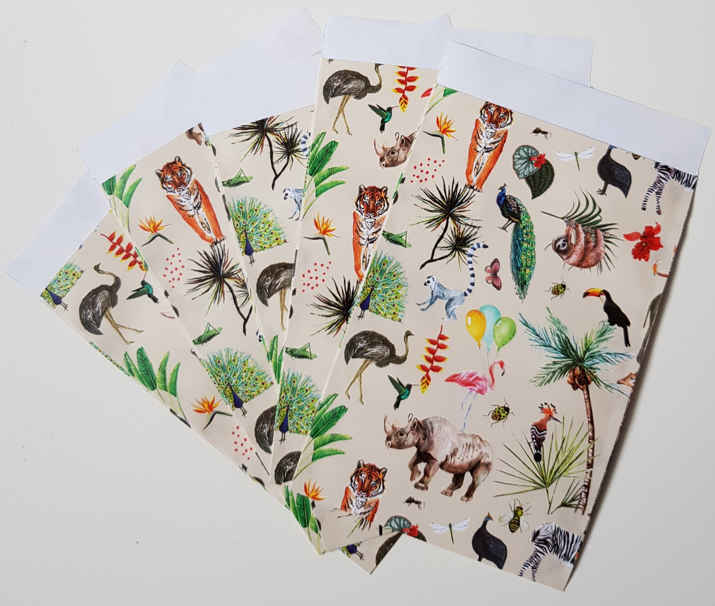 Cadeauzakje Jungle 5 st.