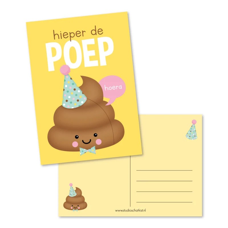 Hieper de POEP hoera | Studio Schatkist
